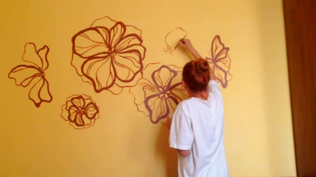 Март 2023 ᐈ 🔥 (+54 фото) рисунки на стене в квартире своими руками