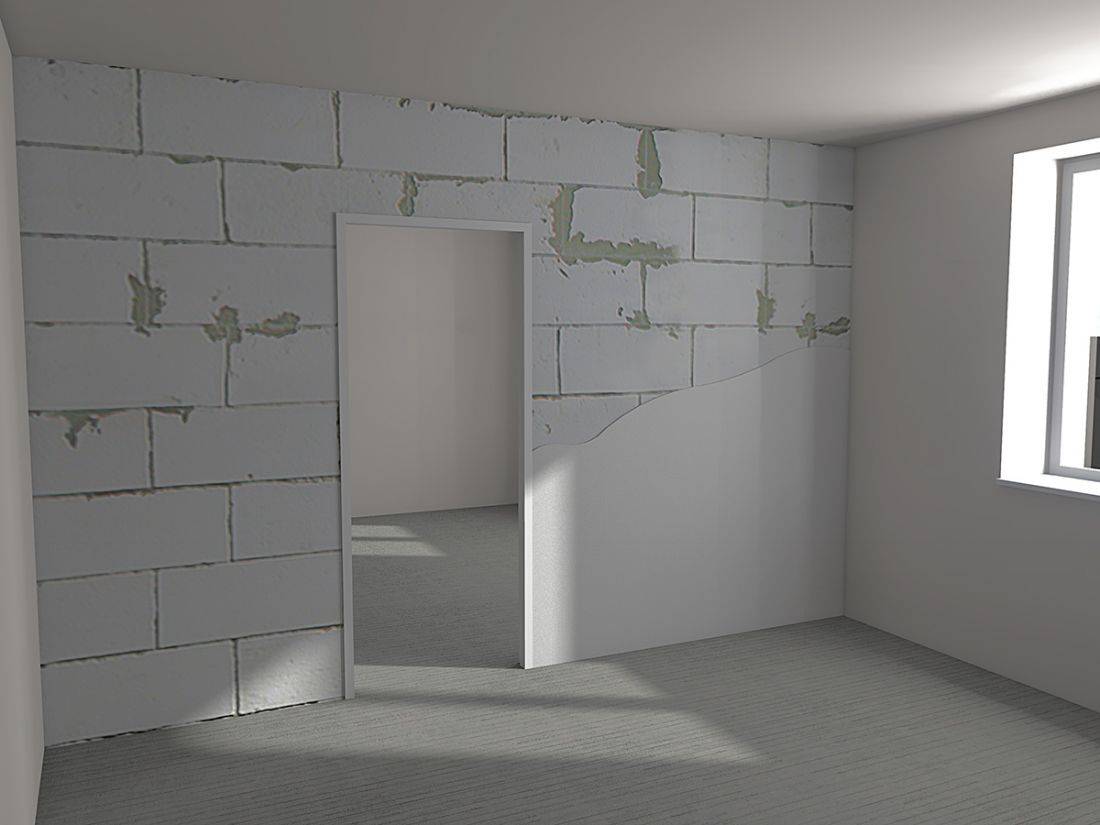 Выравнивание стен в квартире штукатуркой или гипсом что лучше для стен