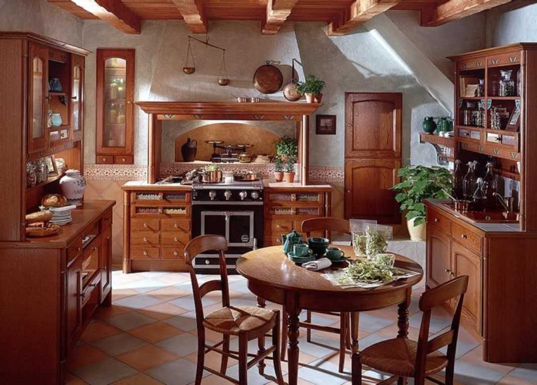 Маленькая кухня в стиле прованс - 40 шикарных фото